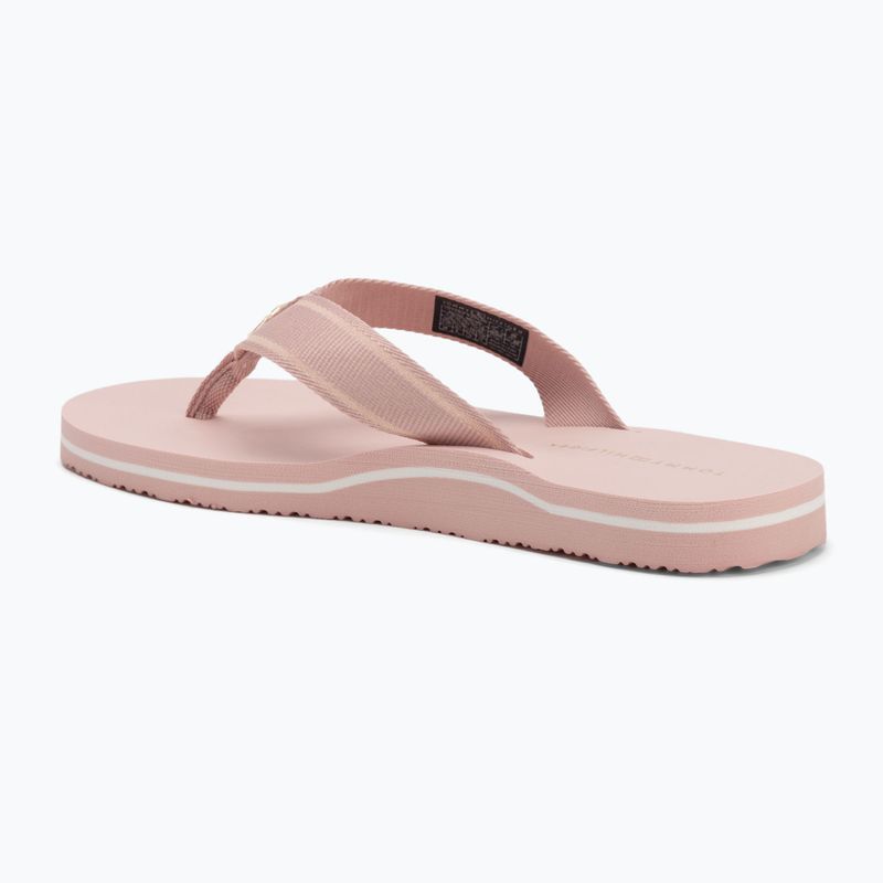 Japonki damskie Tommy Hilfiger Webbing Beach Sandal foggy pink 3