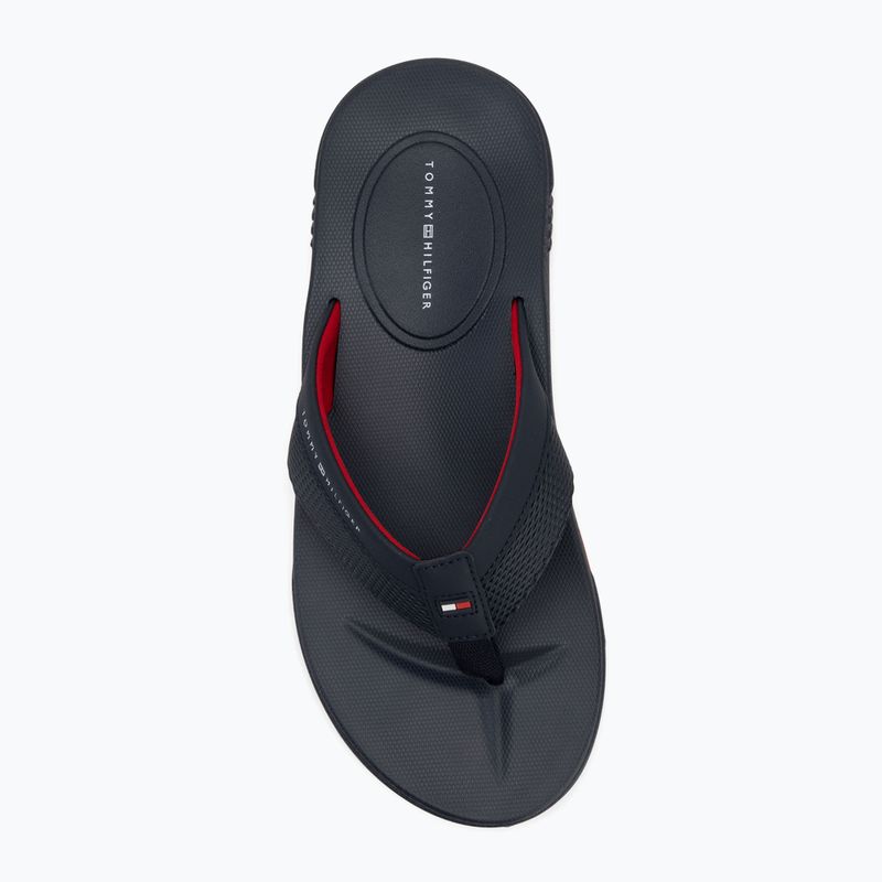 Japonki męskie Tommy Hilfiger Molded Beach Sandal desert sky 5