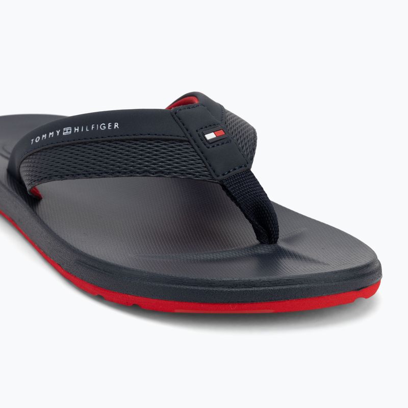 Japonki męskie Tommy Hilfiger Molded Beach Sandal desert sky 7