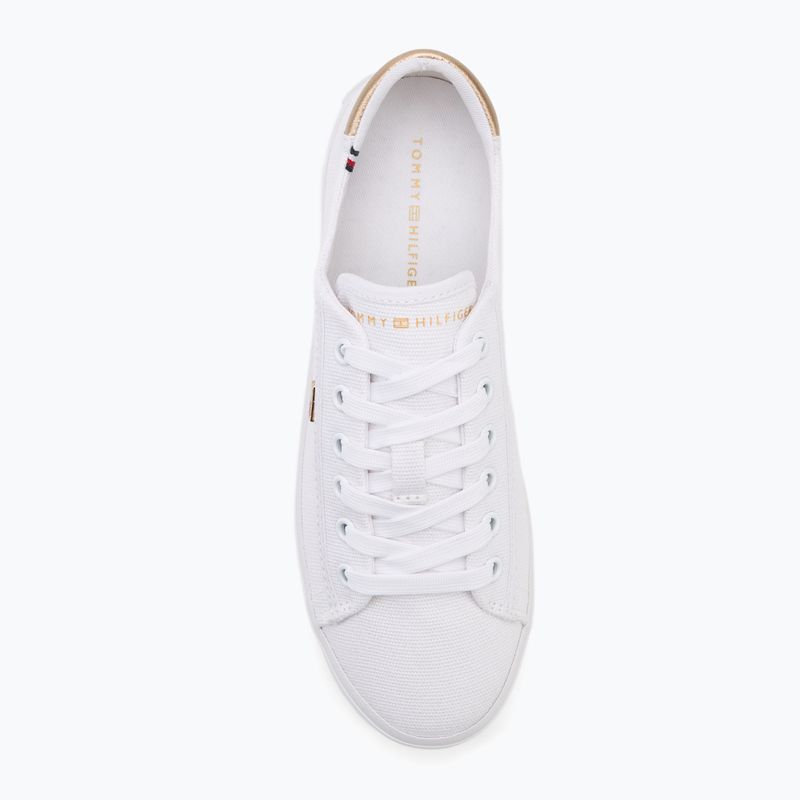 Trampki damskie Tommy Hilfiger Vulc Canvas Lace Up white 5