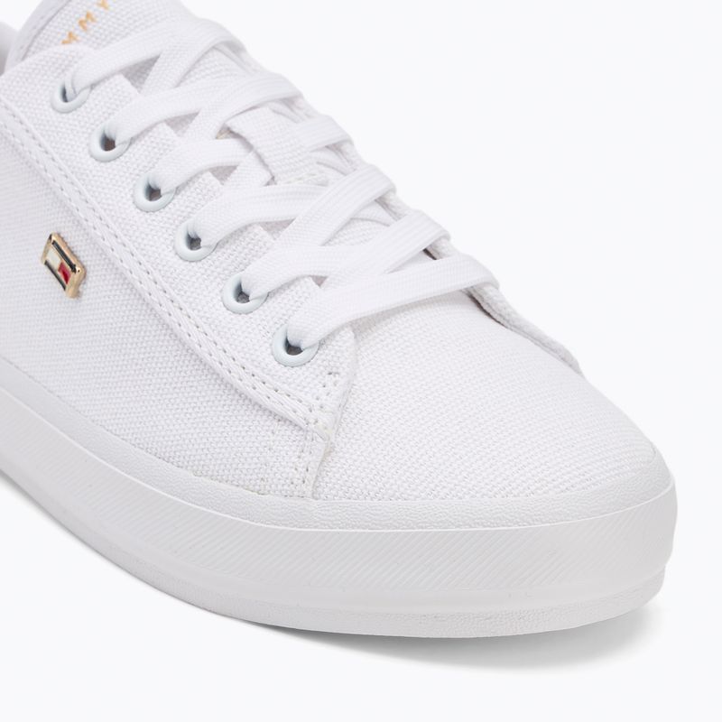 Trampki damskie Tommy Hilfiger Vulc Canvas Lace Up white 7