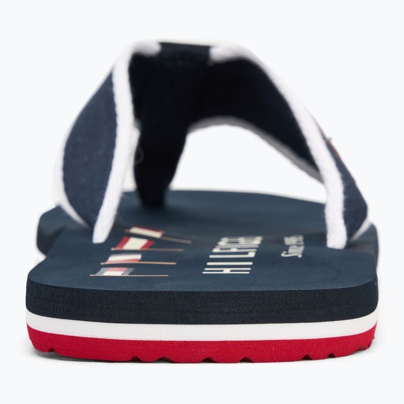 Japonki męskie Tommy Hilfiger Patch Beach Sandal desert sky 6
