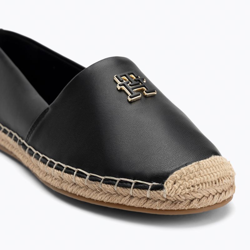 Buty damskie Tommy Hilfiger Th Logo Leather black 7