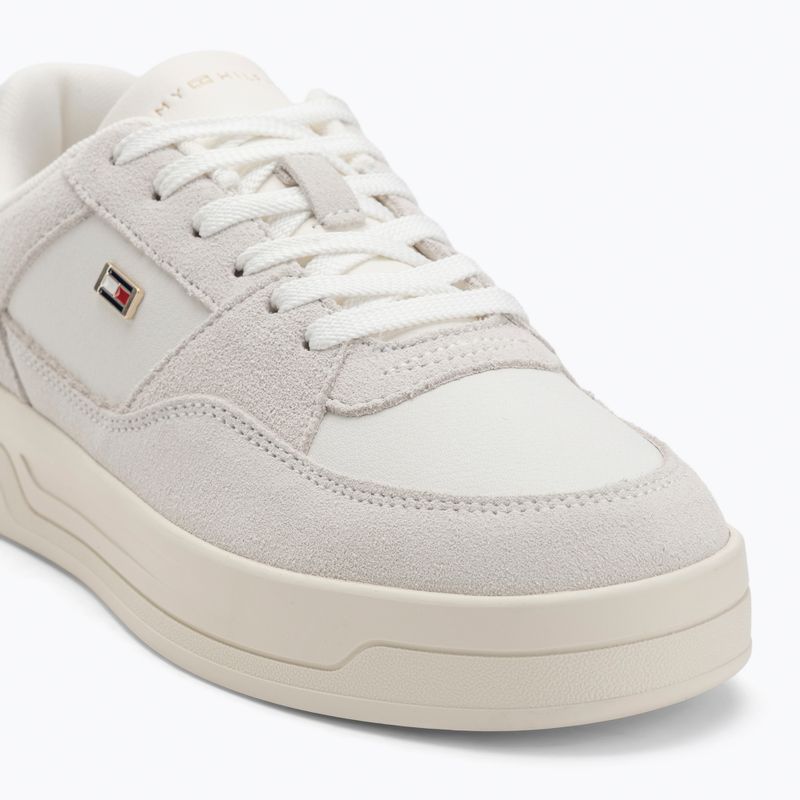 Buty damskie Tommy Hilfiger Essential Basket ecru 7