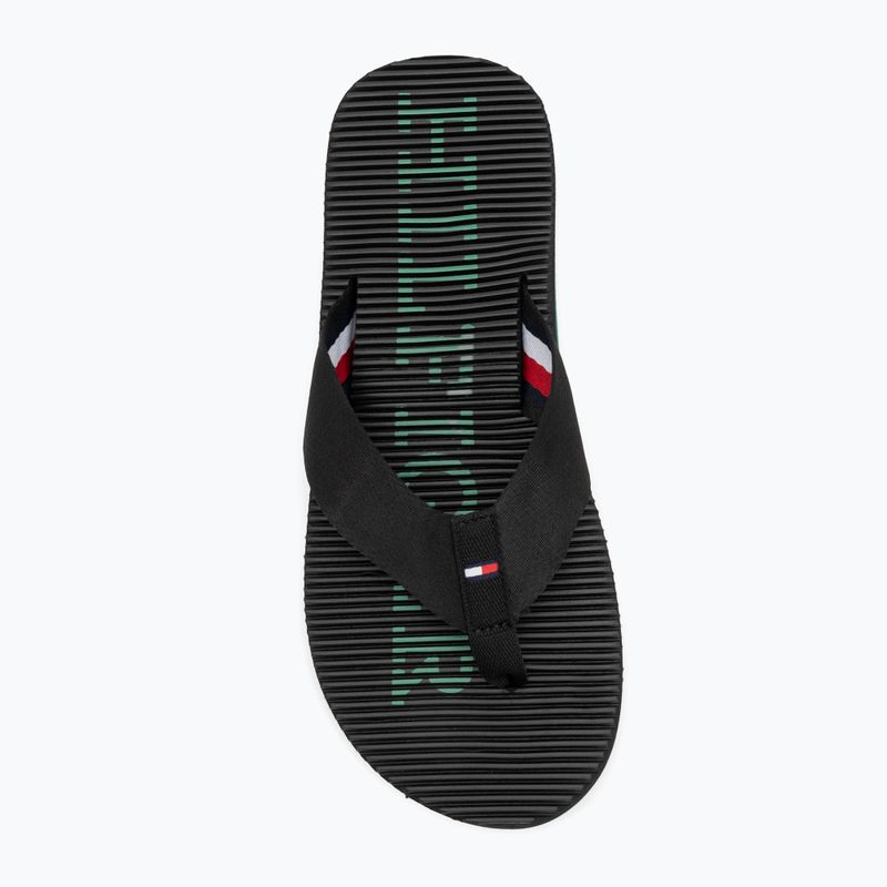 Japonki męskie Tommy Hilfiger Massage Beach Sandal black 5
