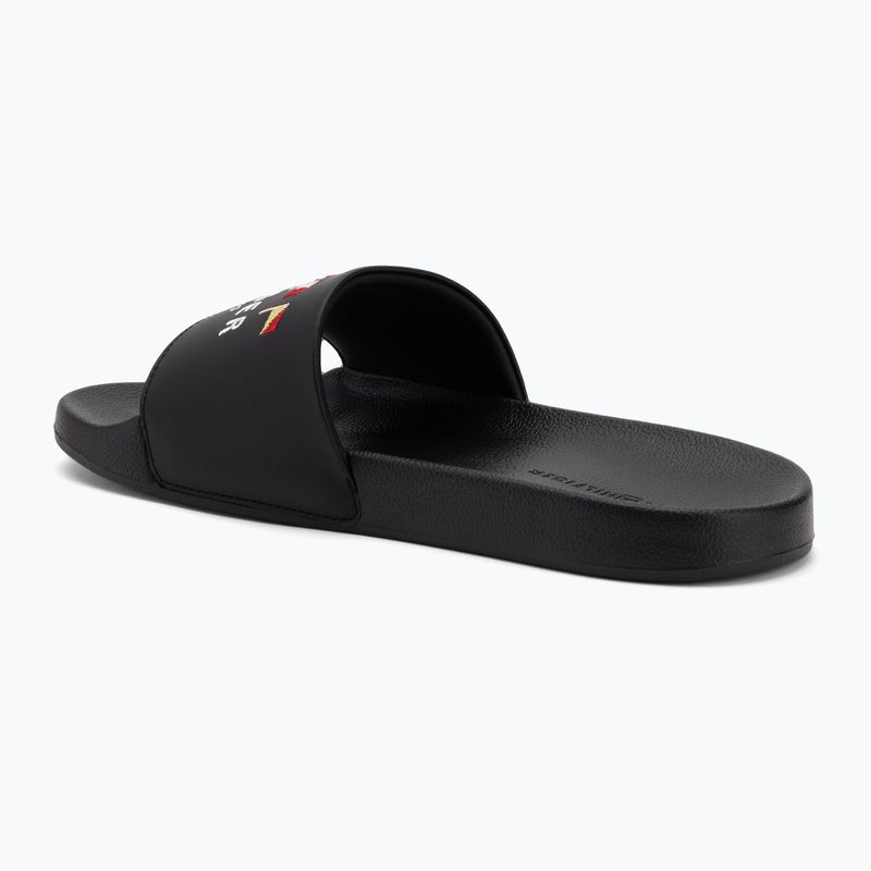 Klapki męskie Tommy Hilfiger Flags Pool Slide black 3