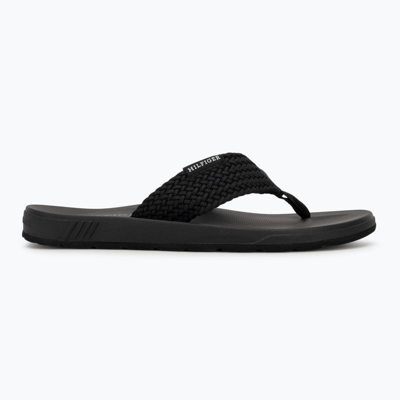 Japonki męskie Tommy Hilfiger Molded Web Beach Sandal black 2