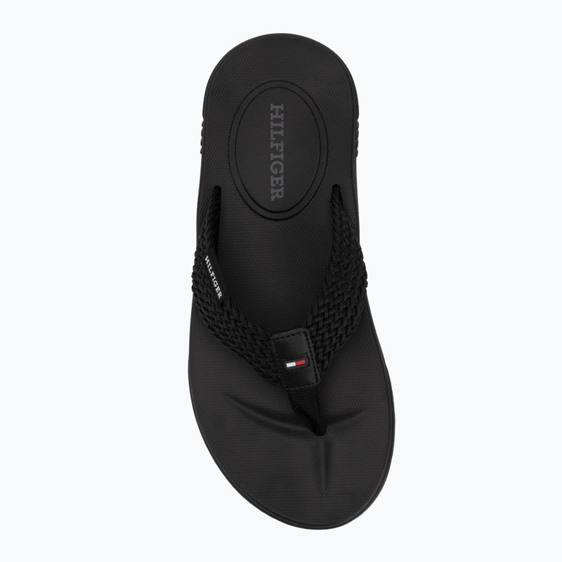 Japonki męskie Tommy Hilfiger Molded Web Beach Sandal black 5