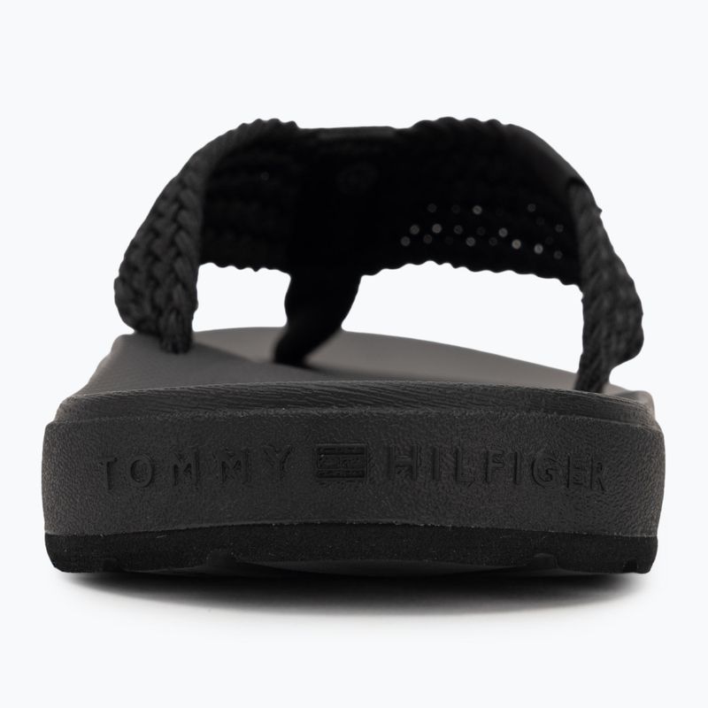 Japonki męskie Tommy Hilfiger Molded Web Beach Sandal black 6