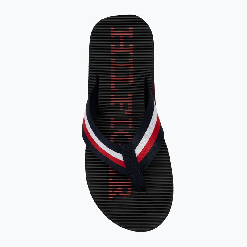 Japonki męskie Tommy Hilfiger Massage Beach Sandal desert sky 5