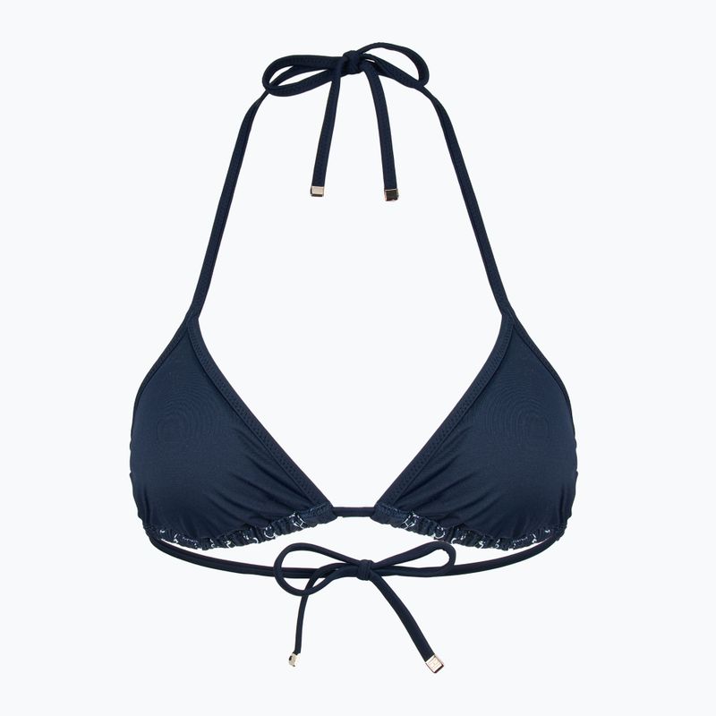 Góra od stroju kąpielowego Tommy Hilfiger Triangle Rp Print flag chain dark night navy 2