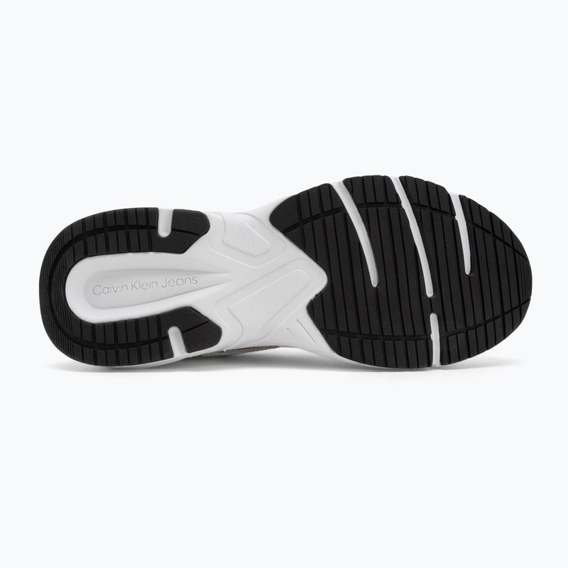 Buty damskie Calvin Klein YW0YW01807 Retro Tennis Mesh Ml bright white/black 4