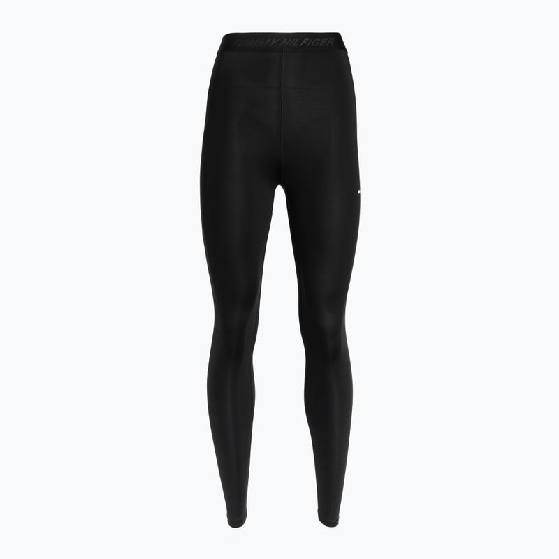 Legginsy damskie Tommy Hilfiger Hw Branded Tape 7/8 black 5