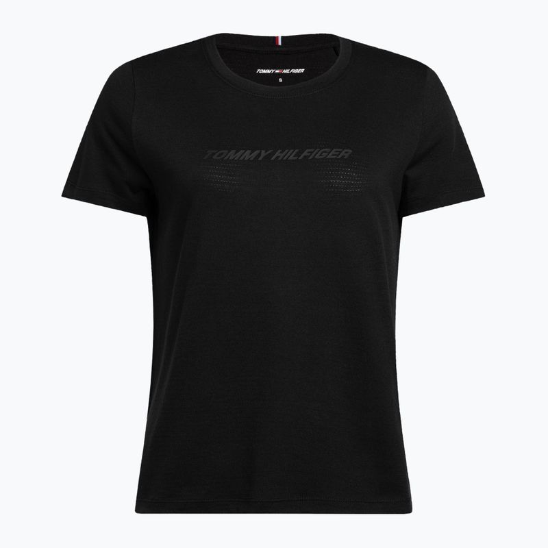 Koszulka damska Tommy Hilfiger Performance Mesh Tee black 5