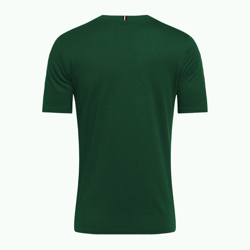 Koszulka damska Tommy Hilfiger Regular Th Monogram green 6