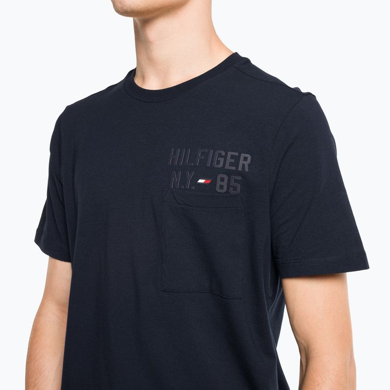 Koszulka męska Tommy Hilfiger Graphic Tee blue 4