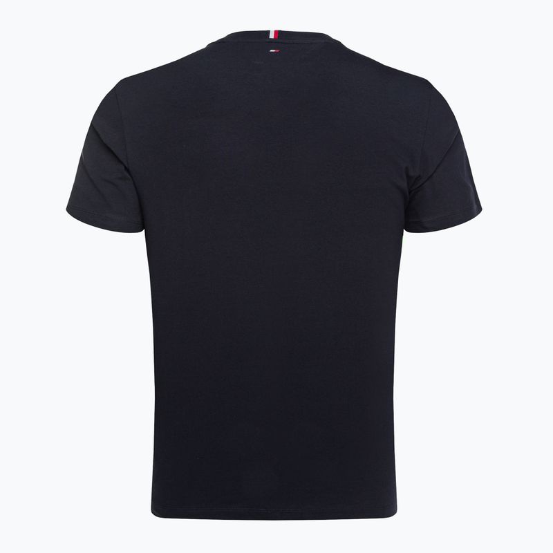 Koszulka męska Tommy Hilfiger Colorblocked Mix Media blue 6