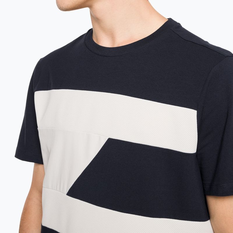 Koszulka męska Tommy Hilfiger Colorblocked Mix Media blue 4