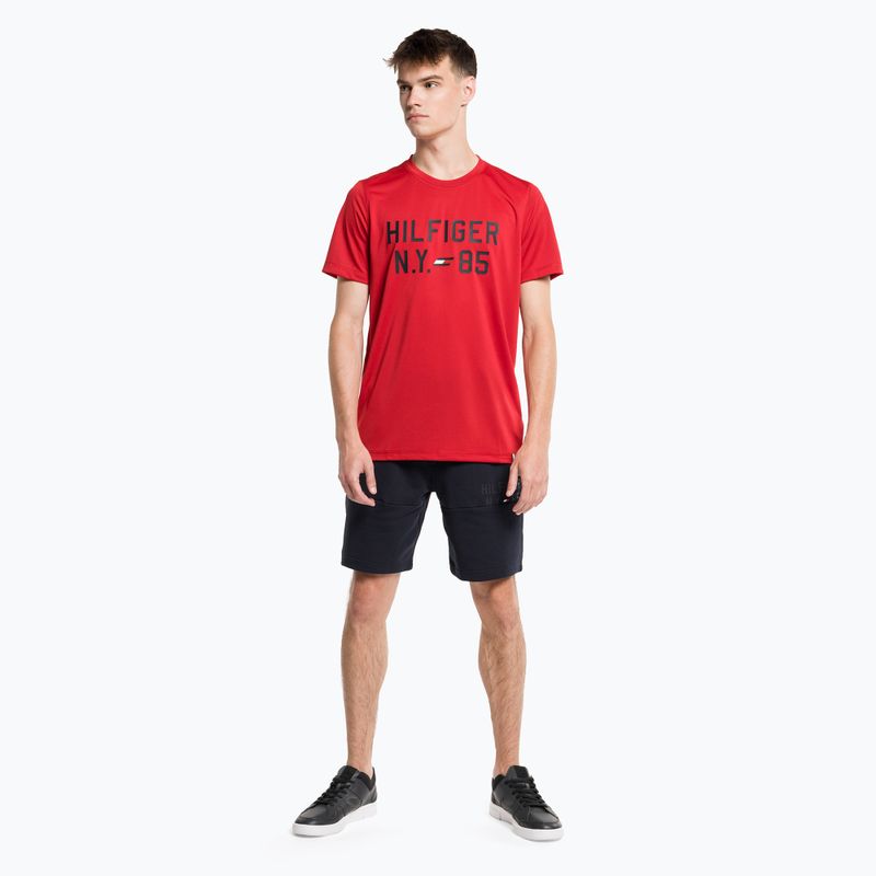 Koszulka męska Tommy Hilfiger Graphic Training red 2