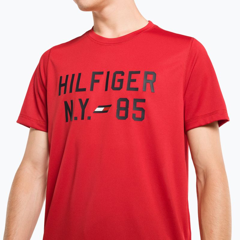 Koszulka męska Tommy Hilfiger Graphic Training red 4