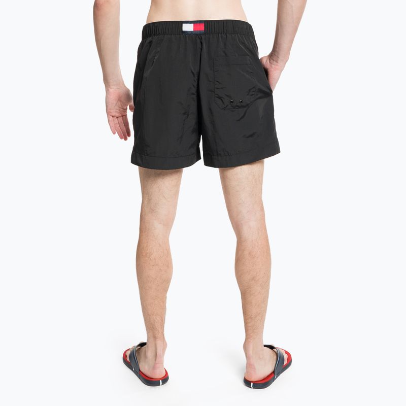 Szorty kąpielowe męskie Tommy Hilfiger Medium Drawstring black 7