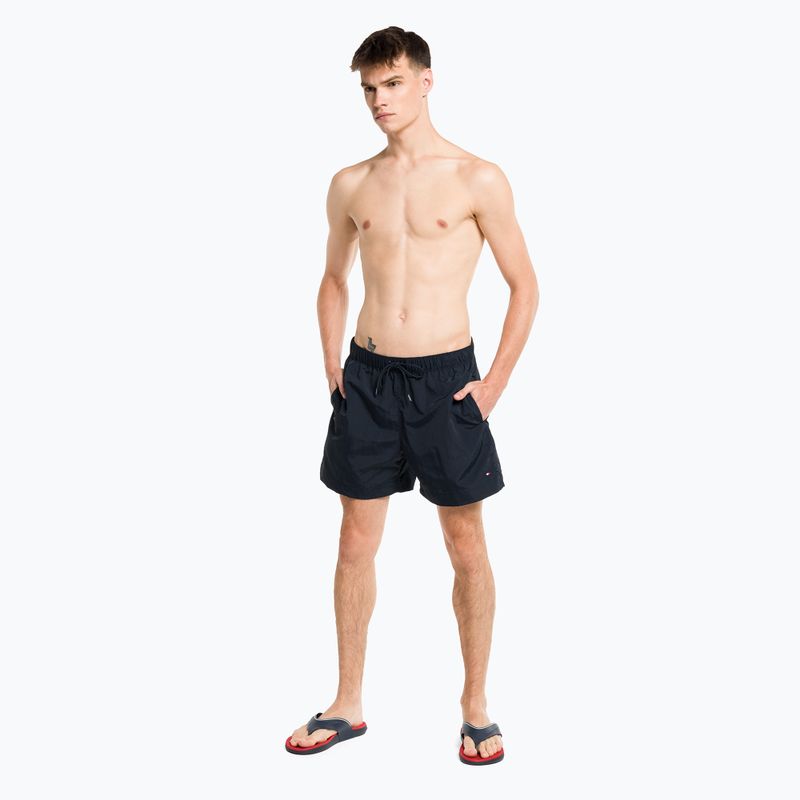 Szorty kąpielowe męskie Tommy Hilfiger Medium Drawstring blue 5