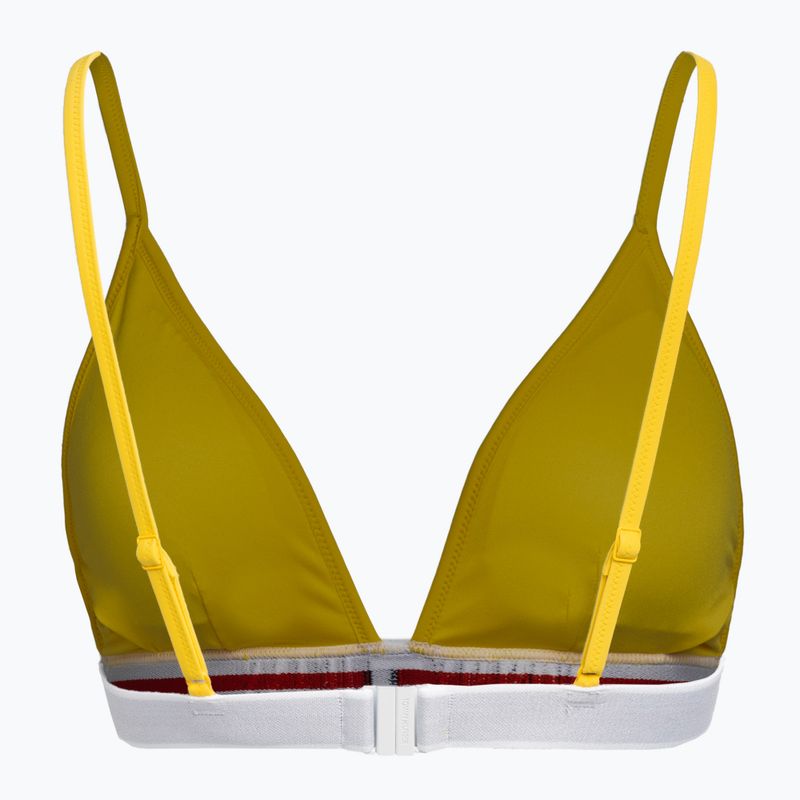 Góra od stroju kąpielowego Tommy Hilfiger Triangle Rp yellow 2