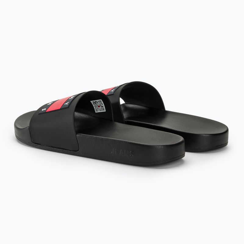 Klapki męskie Tommy Jeans Pool Slide Ess black 3