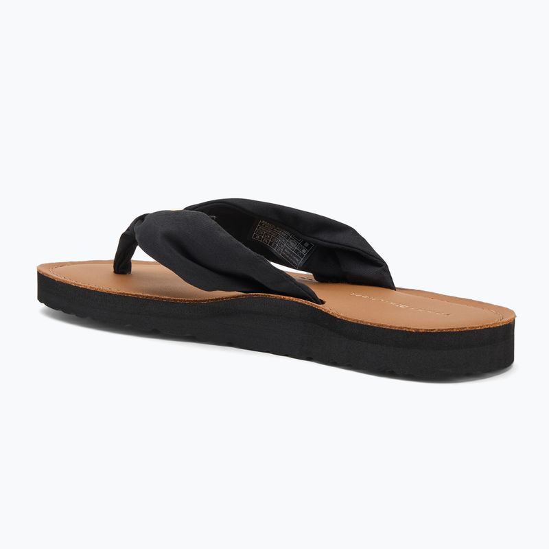 Japonki damskie Tommy Hilfiger Elevated Beach Sandal black 3