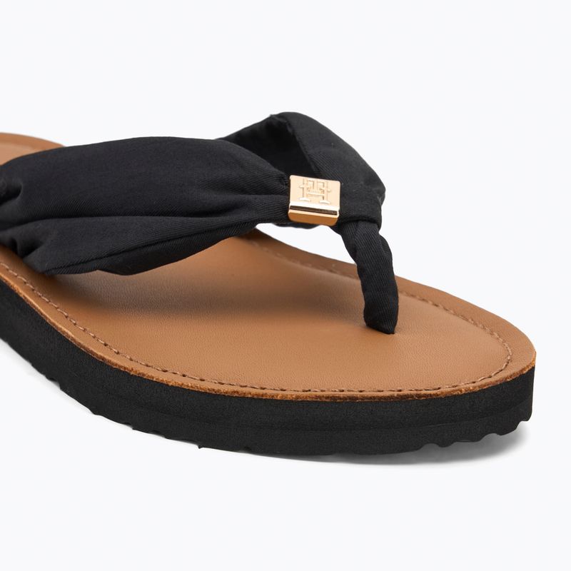 Japonki damskie Tommy Hilfiger Elevated Beach Sandal black 7