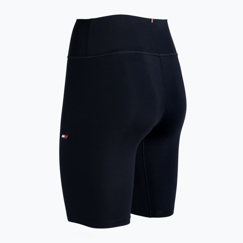 Spodenki damskie Tommy Hilfiger Essentials Rw Fitted Knit blue 7