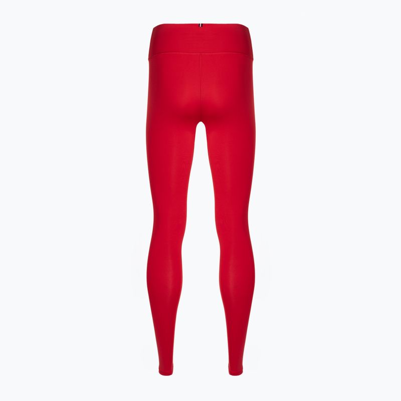 Legginsy damskie Tommy Hilfiger Essentials Rw Full Length red 6