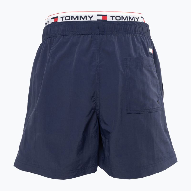 Szorty kąpielowe męskie Tommy Hilfiger DW Medium Drawstring twilight navy 2