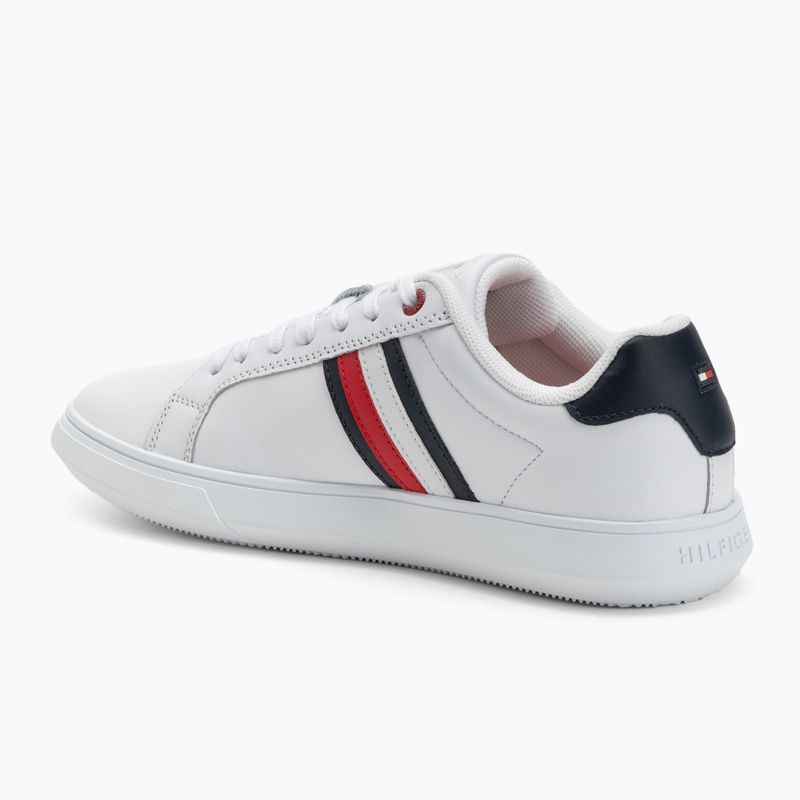Buty męskie Tommy Hilfiger Essential Leather Cupsole white 3