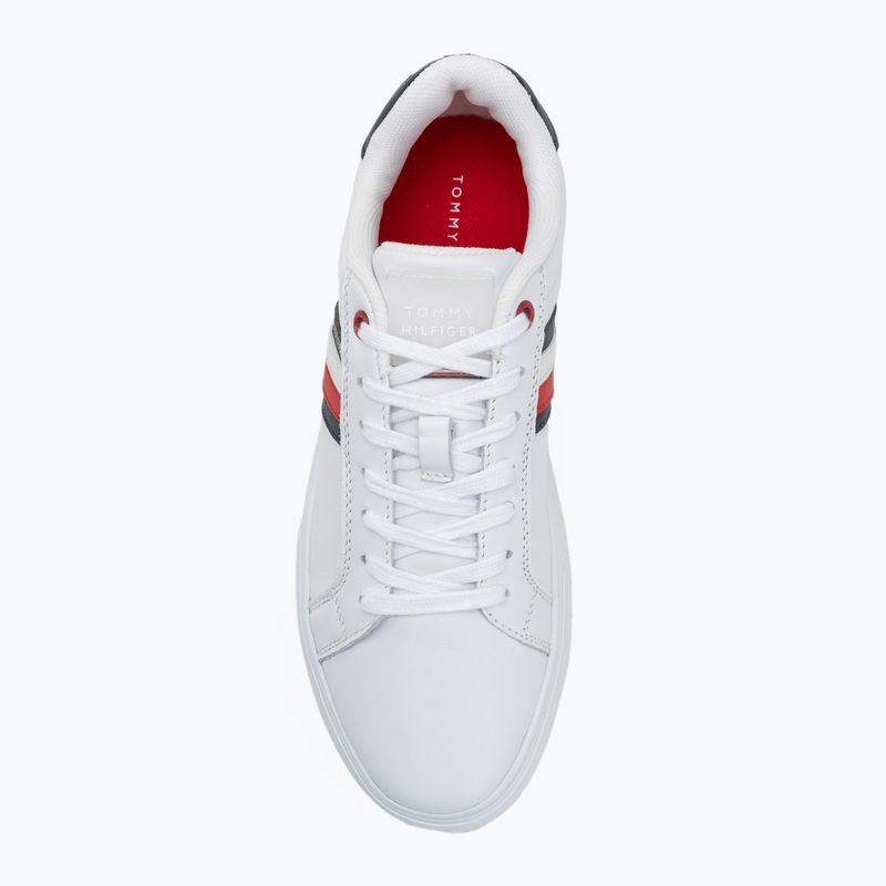 Buty męskie Tommy Hilfiger Essential Leather Cupsole white 5