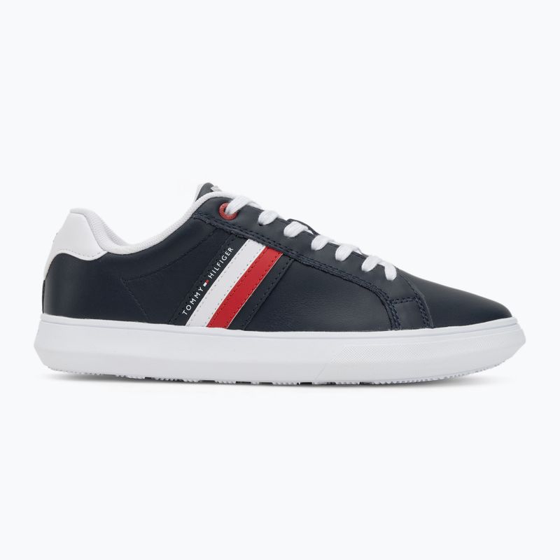 Buty męskie Tommy Hilfiger Essential Leather Cupsole desert sky 2