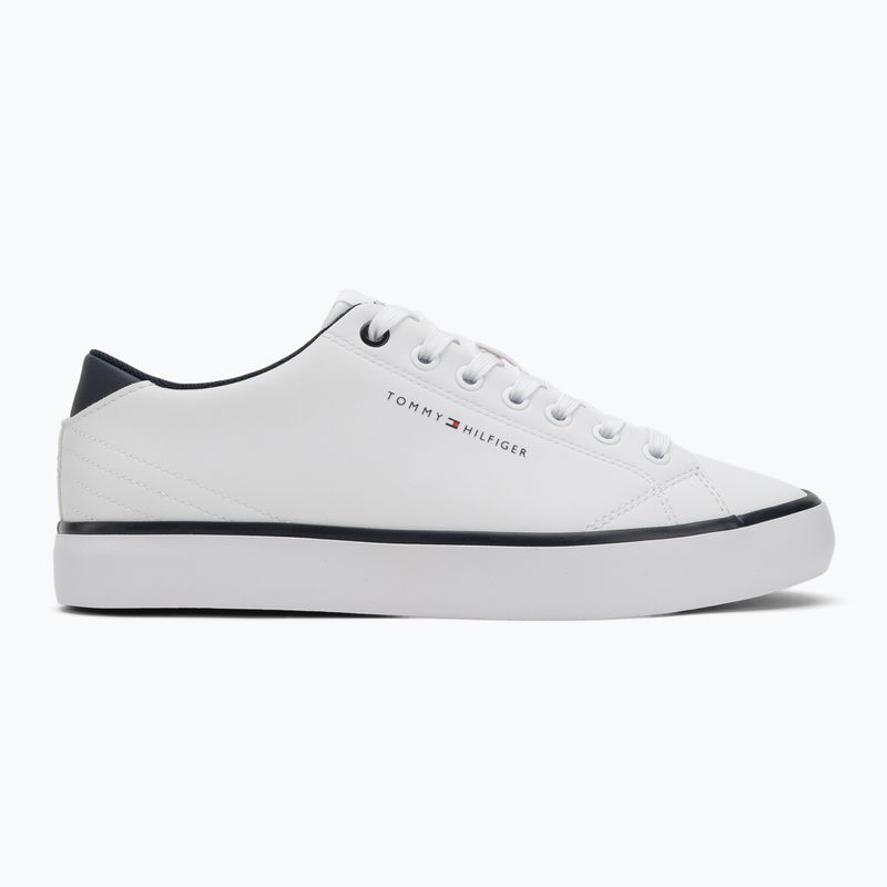 Trampki męskie Tommy Hilfiger Th Hi Vulc Core Low Leather Ess white 2