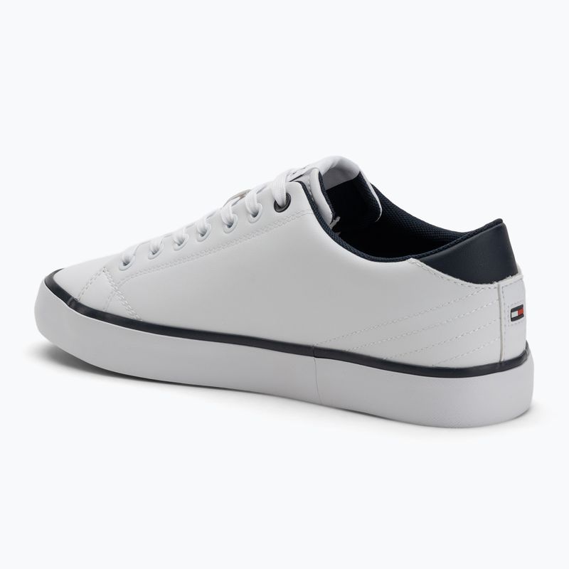 Trampki męskie Tommy Hilfiger Th Hi Vulc Core Low Leather Ess white 3