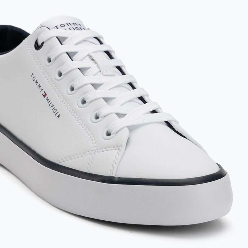 Trampki męskie Tommy Hilfiger Th Hi Vulc Core Low Leather Ess white 7