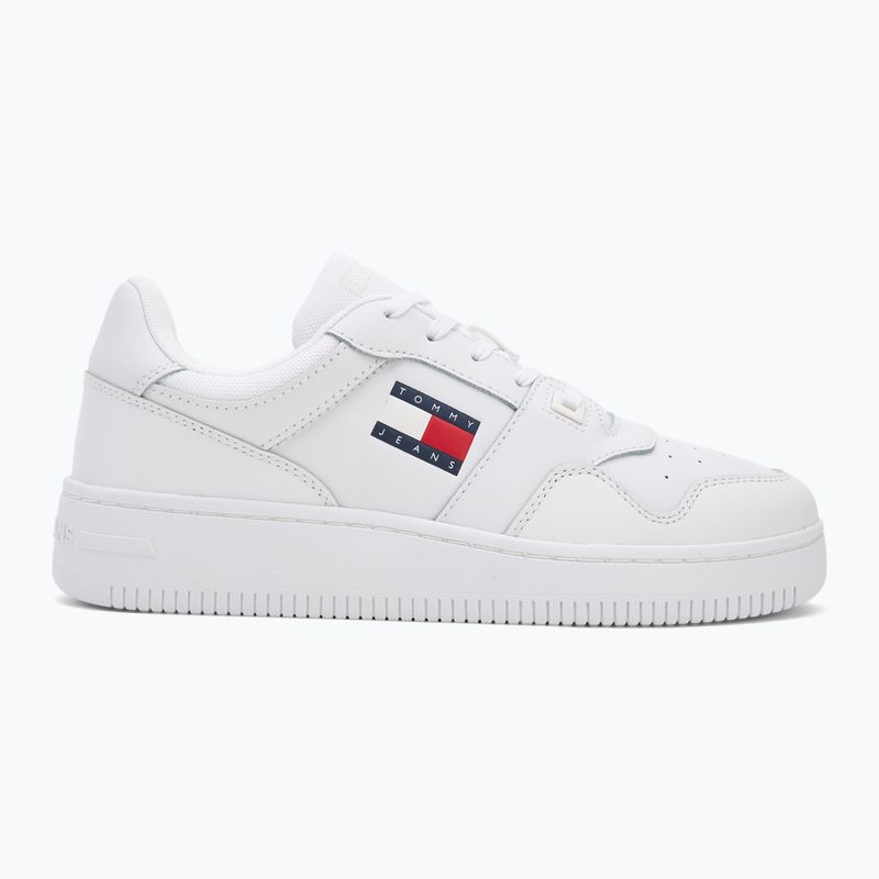 Buty męskie Tommy Jeans Tjm Retro Basket Ess white 2