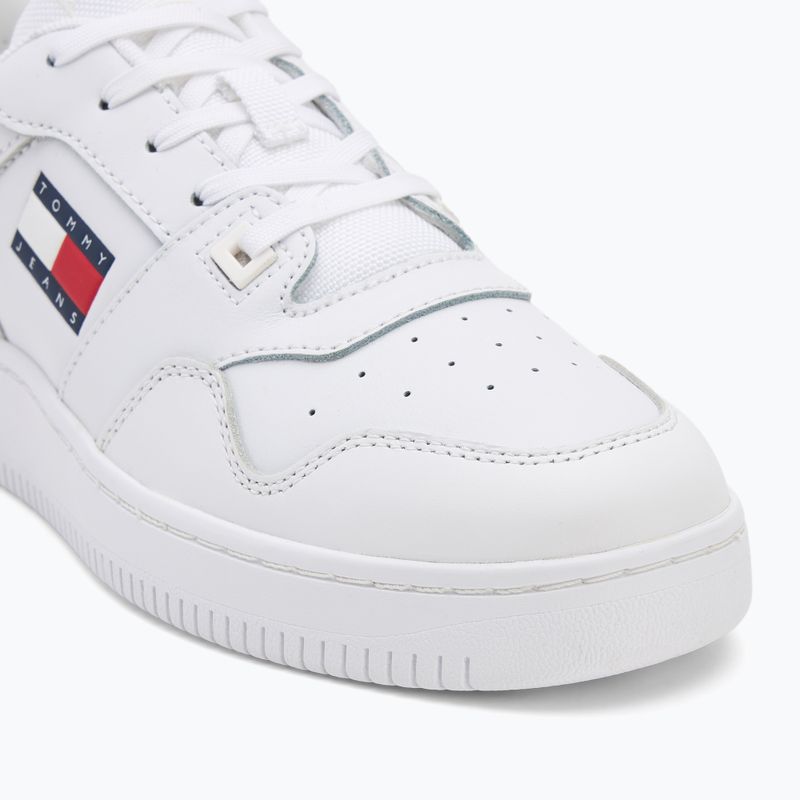 Buty męskie Tommy Jeans Tjm Retro Basket Ess white 7