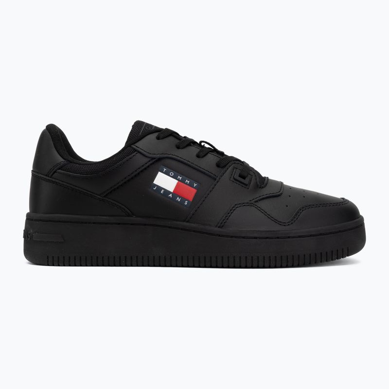 Buty męskie Tommy Jeans Tjm Retro Basket Ess black 2
