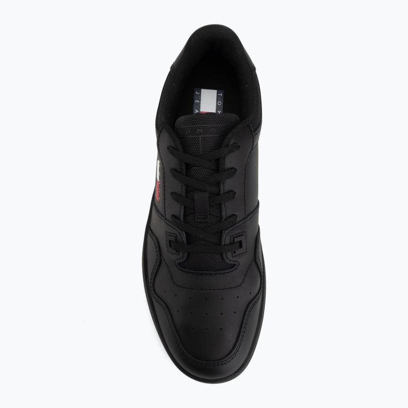 Buty męskie Tommy Jeans Tjm Retro Basket Ess black 5