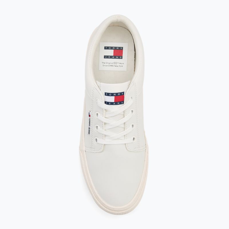 Trampki męskie Tommy Jeans Tjm Vulc. Skate Derby TCR ecru 5