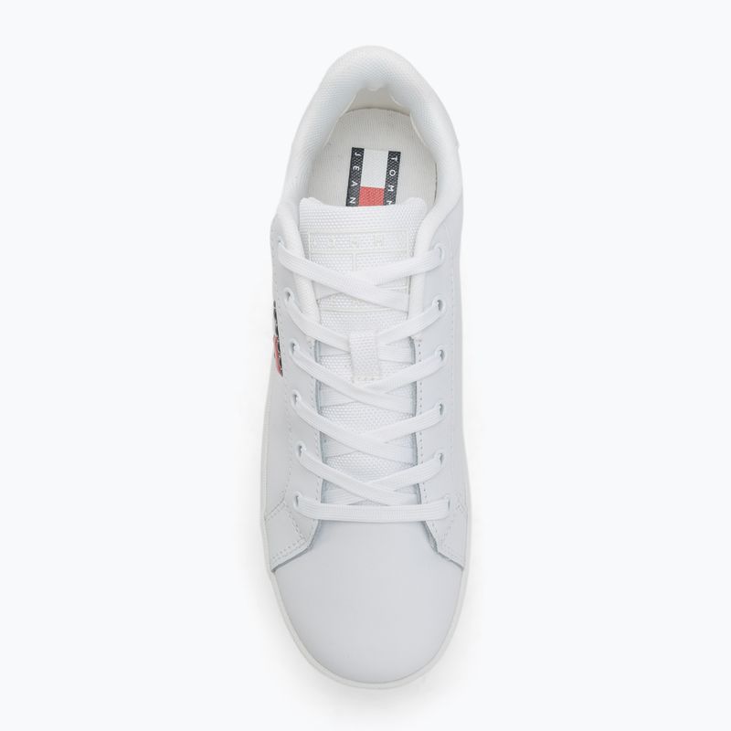 Buty damskie Tommy Jeans Tjw Flatform Cupsole Ess white 5