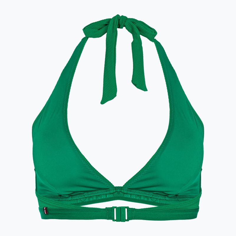 Góra od stroju kąpielowego Tommy Hilfiger Triangle Fixed Rp olympic green 2