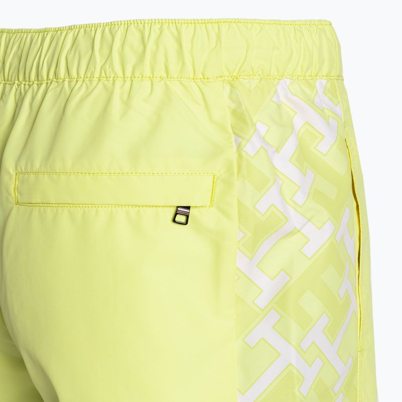 Szorty kąpielowe męskie Tommy Hilfiger SF Medium Drawstring Print reactive monogram yellow tulip 3