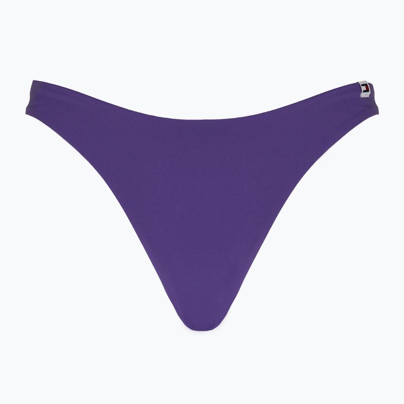 Dół od stroju kąpielowego Tommy Jeans High Leg Cheeky Bikini quantum purple