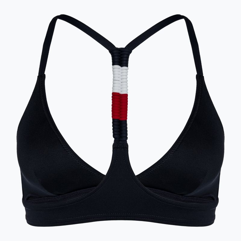 Góra od stroju kąpielowego Tommy Hilfiger Racerback Triangle Rp desert sky 2