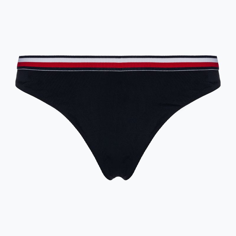 Dół od stroju kąpielowego Tommy Hilfiger Cheeky High Leg Bikini desert sky